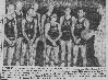 Members of  high school basketball varsity team. 